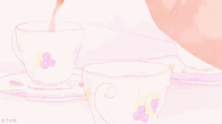 Aesthetic Pink Boston Tea Party GIF