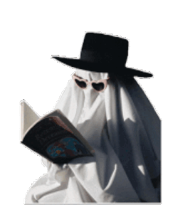 Aesthetic Stickers Ghost Sticker GIF