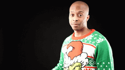 African American Christmas Bernardson Showing Decoration GIF