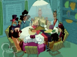 African American Christmas Family Praying GIF