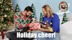 African American Christmas Holiday Cheer GIF