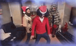 African American Christmas Jusreign GIF