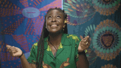 African American Christmas Of African Girl GIF
