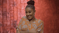 African American Christmas Of African Model GIF
