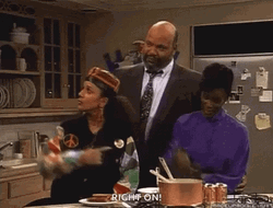 African American Christmas Right On GIF