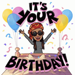 African American Happy Birthday GIF