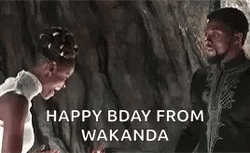 African American Happy Birthday GIF