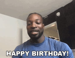 African American Happy Birthday GIF