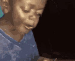 African Boy Silly Face GIF