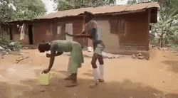 African Kick GIF