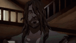 Afro Samurai Battling Kid GIF