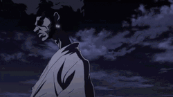 Afro Samurai Grass Blown By Wind GIF