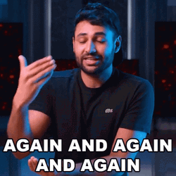 Again And Again And Again GIF