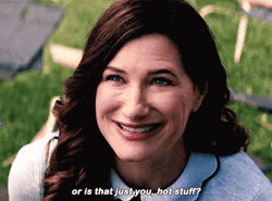 Agatha Harkness Looking Up Smiling GIF