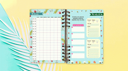 Agenda Planner Notebook GIF