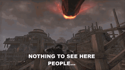 Agent Nothing To See Here Hand Sign Animation GIF
