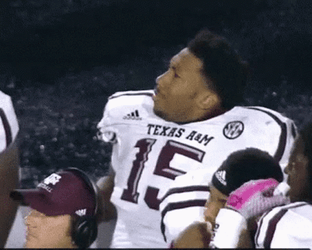 Aggies Confused Player GIF
