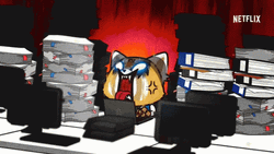 Aggretsuko Nothing Doing Anime GIF