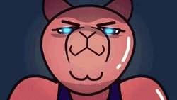 Aggretsuko Protein Anime GIF