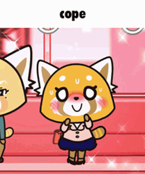 Aggretsuko Retsuko Cope Anime GIF
