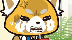 Aggretsuko Retsuko Crying Anime GIF