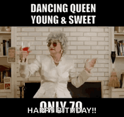 Aging Dancing Queen Young And Sweet GIF