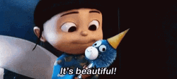 Agnes Despicable Me It's Beautiful GIF