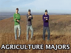 Agriculture Majors Dancing Gangnam Style GIF