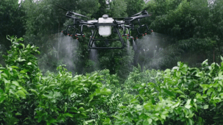 Agriculture Modern Water Drone GIF