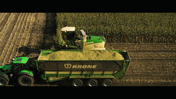 Agriculture Tractor Corn Harvest GIF