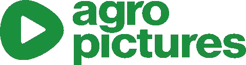 Agro Pictures Green Circle Logo Sticker
