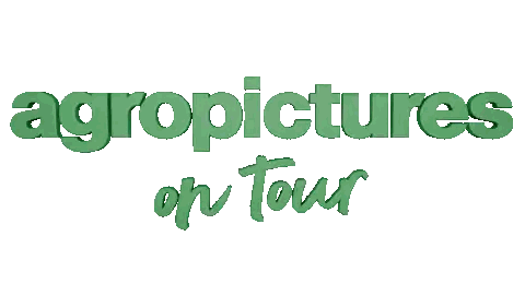 Agropictures Ontour Yellow Tractor Logo Sticker