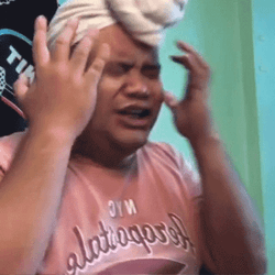 Ahhhh Crying Man GIF