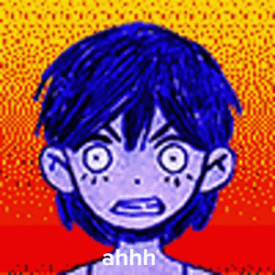 Ahhhh Emo Girl Illustration GIF