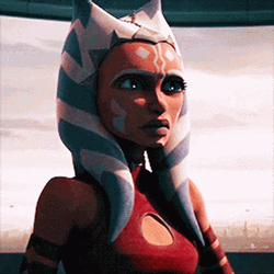Ahsoka Tano Star Wars Frustrated  GIF