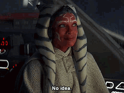 Ahsoka Tano Star Wars No Idea GIF