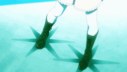 Ai Hoshino Dancing Feet GIF