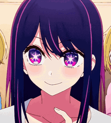 Ai Hoshino Pointing Finger Up GIF