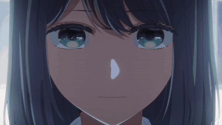 Ai Hoshino Sad Look In Face GIF