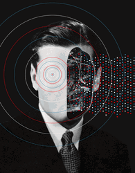 AI Pop Art Humanoid GIF
