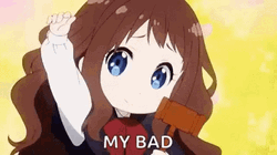 Ai Shindou Whoops My Bad GIF
