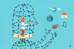 AI World In Your Hands GIF