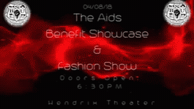AIDS Benefit Showcase And Fashion Show At Hendrix Theater GIF