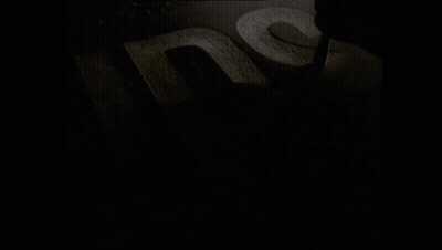 AIDS Sign White Letters GIF