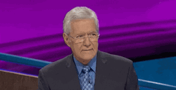 Aight Alex Trebek Of Jeopardy GIF