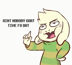 Ain't Nobody Got Time For That Cartoon Girl Vampire GIF