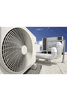 Air Conditioner On Roof Sticker