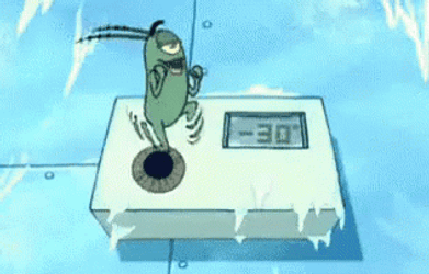 Air Conditioning Plankton GIF