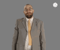  Air Hug Guy In Formal Suit Come Here GIF