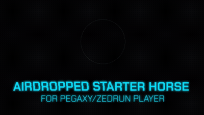 Airdropped Starter Horse For Pegaxy Zedrun GIF